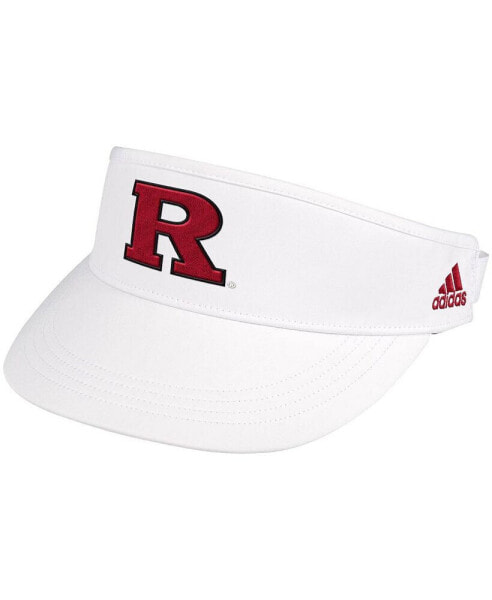 Men's White Rutgers Scarlet Knights Sideline Coaches High Visor