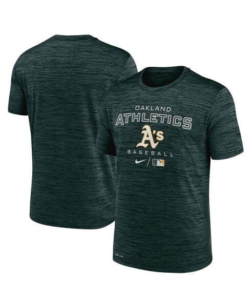 Футболка Nike мужская Зеленая Oakland Athletics Authentic Collection Velocity Practice.