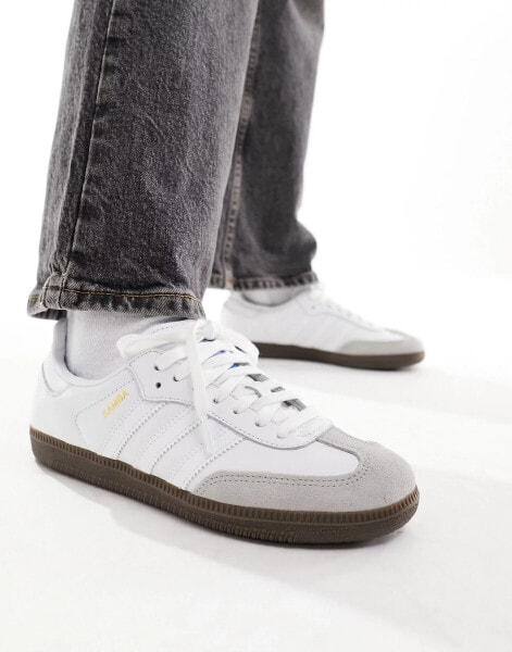 adidas Originals Samba OG trainers in white