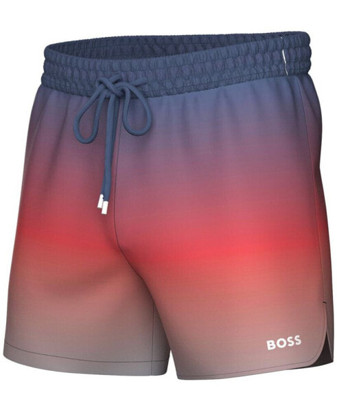 Плавки Hugo Boss bOSS Men's Color Gradient 5.9" Created for Macy's