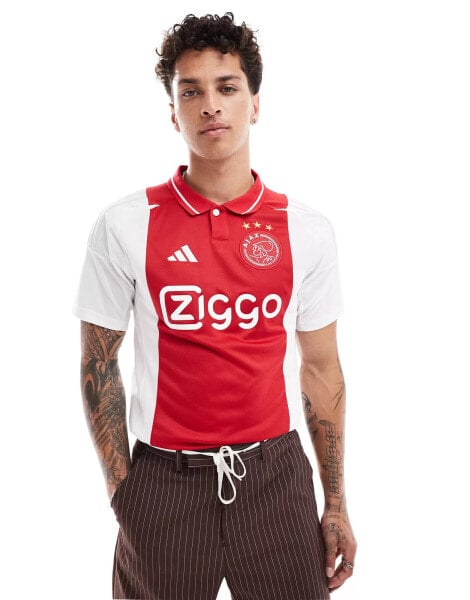 adidas Football Ajax Amsterdam 24/25 home jersey in white