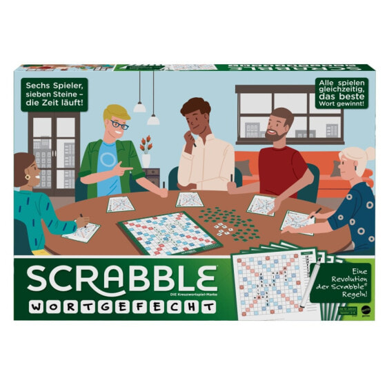 Mattel Games Scrabble, Board game, Educational, 10 yr(s), Family game