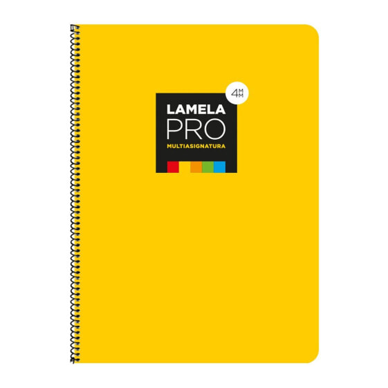 Notebook Lamela Yellow Din A4 5 Pieces 100 Sheets