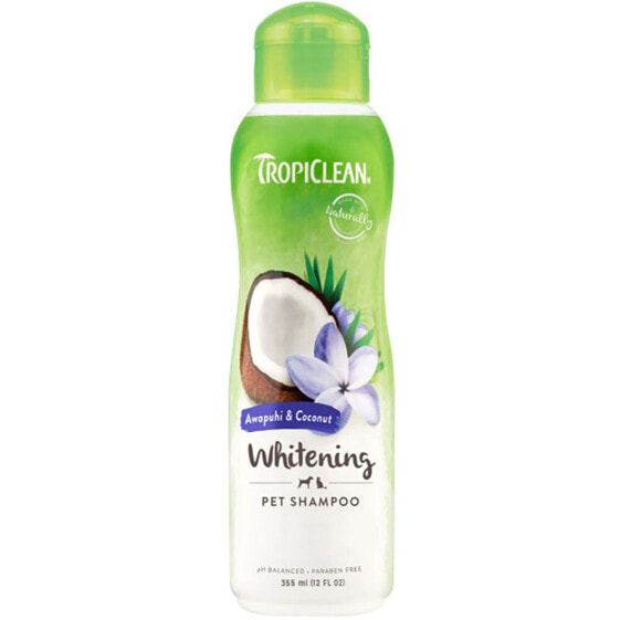 TROPICLEAN White Coat Awapuhi Coconut Flower 355ml Shampoo