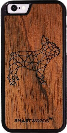 SmartWoods Case Etui Drewniane Frenchie Active Iphone 6 6S