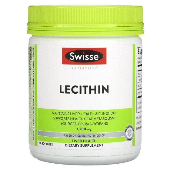 БАД улучшенный Ultiboost Lecithin 1,200 мг 180 капсул Swisse