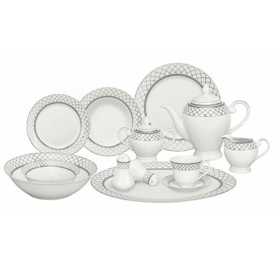 Verona 57-Pc. Dinnerware Set, Service for 8