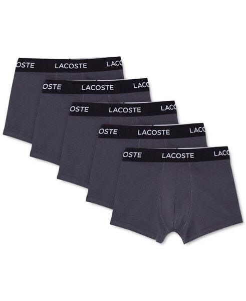 Men’s 5 Pack Cotton Trunk Underwear