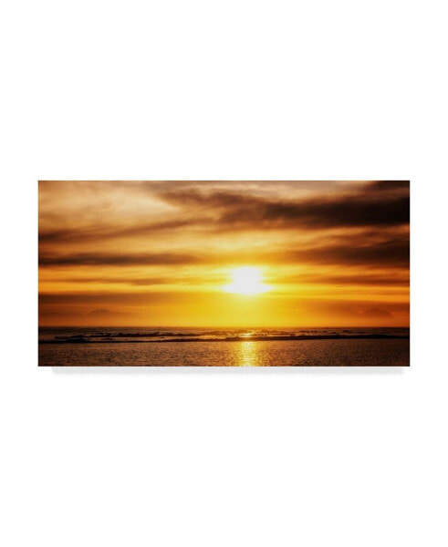 Pixie Pics Sunset Coastline Canvas Art - 20" x 25"