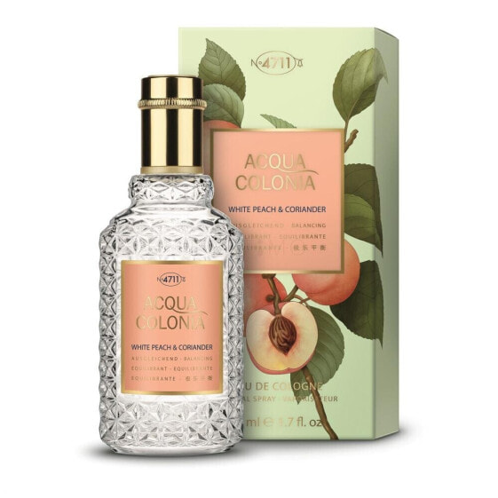 4711 Acqua Colonia White Peach & Coriander 50 ml eau de cologne unisex