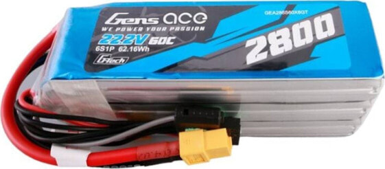 Gens Ace Akumulator Gens ace G-Tech 2800mAh 22.2V 60C 6S1P Lipo z konektorem XT60 plug