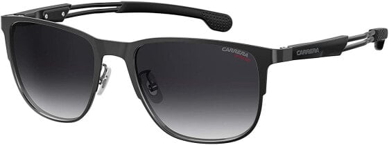 Мужские очки солнцезащитные черные вайфареры Carrera 4014/GS Sunglasses CA4014GS-0V81-9O-5818 - Dark Ruthenium Black Frame, Dark Gray Gradient