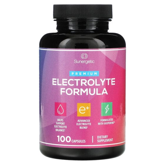 Premium Electrolyte Formula, 100 Capsules