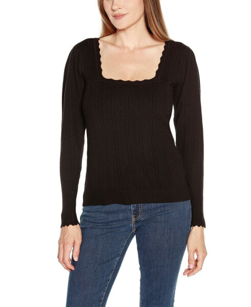 Women's Kaily K. Square Neck Sweater