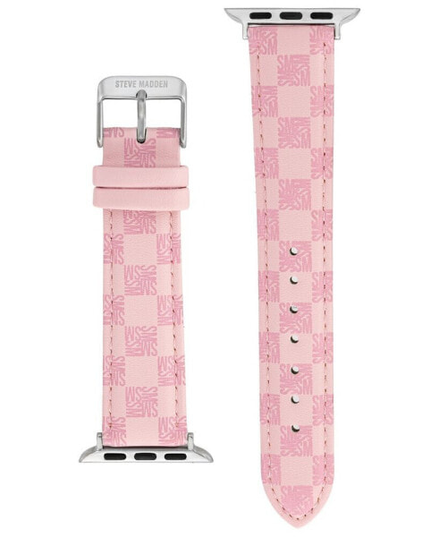 Часы Steve Madden Pink Faux Leather Band Apple Watch