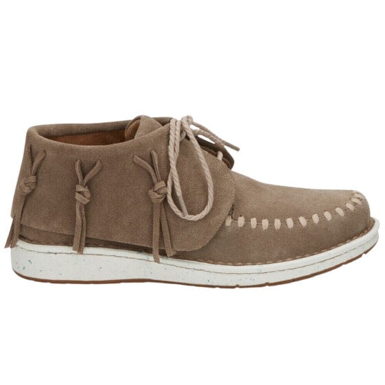 Justin Boots Teepee Moccasin Booties Womens Beige Casual Boots JL201