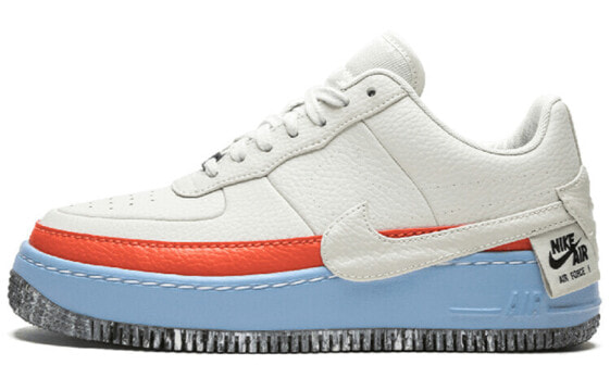 Nike Air Force 1 Low Jester XX SE 低帮 板鞋 女款 白桔蓝 / Кроссовки Nike Air Force AT2497-002