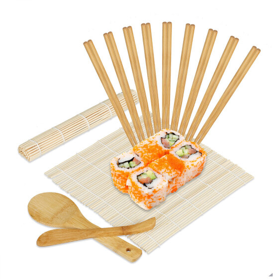 Sushi Set Bambus