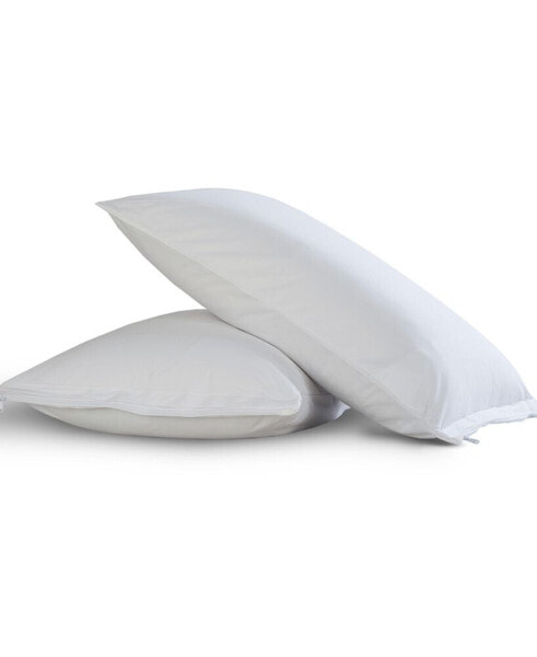 Easy Care King Pillow Protectors with Bed Bug Blocker 2-Pack