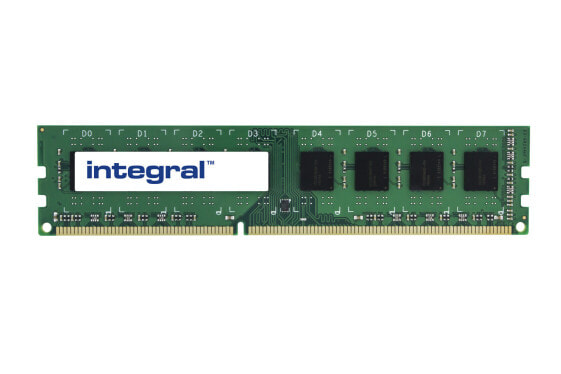 Integral 8GB PC RAM MODULE DDR3 1600MHZ PC3-12800 UNBUFFERED NON-ECC 1.35V 512X8 CL11 - 8 GB - 1 x 8 GB - DDR3 - 1600 MHz - 240-pin DIMM