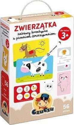 Bright Junior Media Czuczu Zwierzątka Zabawy Kreatywne Z Pisakiem Zmazywakiem