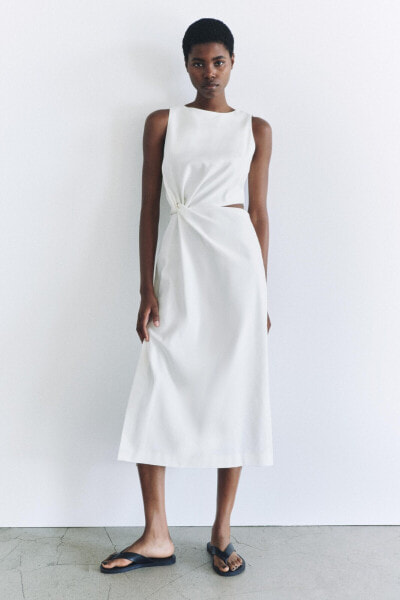 ZW COLLECTION CUT-OUT MIDI DRESS