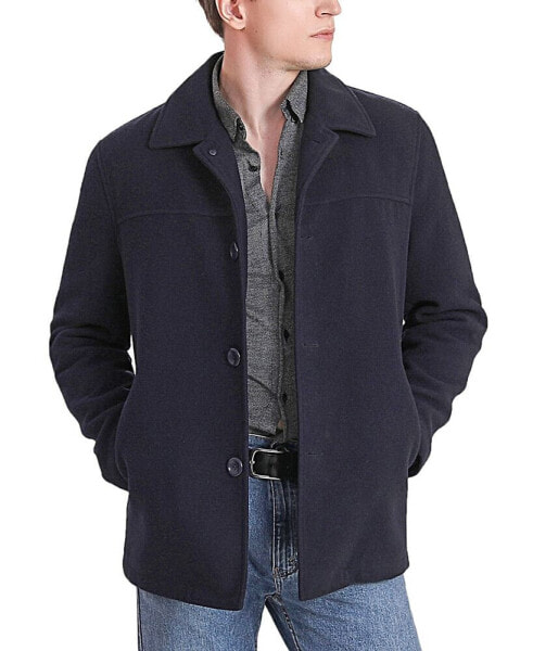 Men Matthew Wool Blend Car Coat - Tall