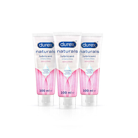 Интимный гель уважительный durex Naturals Sensitive 3 x 100 мл