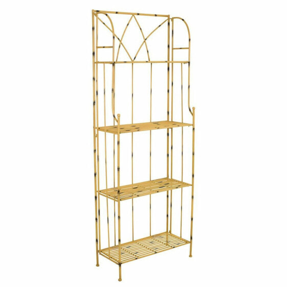 Shelves Alexandra House Living Yellow Ironwork 28 x 160 x 60 cm