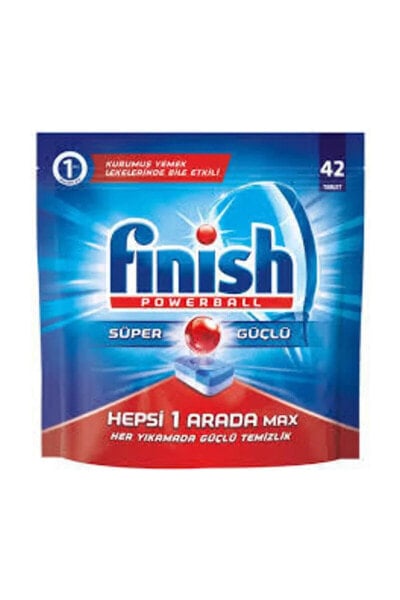 Таблетки для посудомоечных машин: Finish Hepsi 1 Arada Max 42 Tablet  .