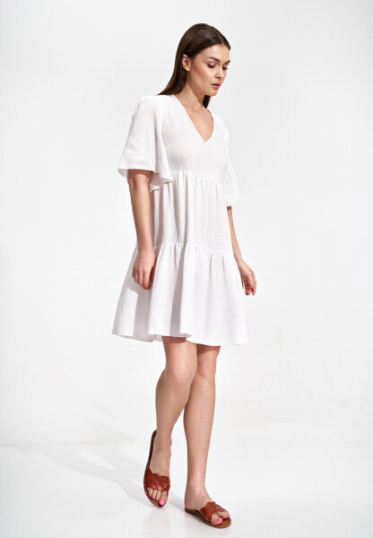 Sukienka M869 Biały