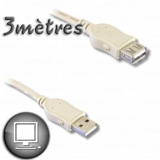 удлинительный USB-кабель Lineaire PCUSB211E 3 m