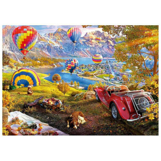 EDUCA 3000 Pieces The Valley Of the Hot Air Balloons Puzzle
