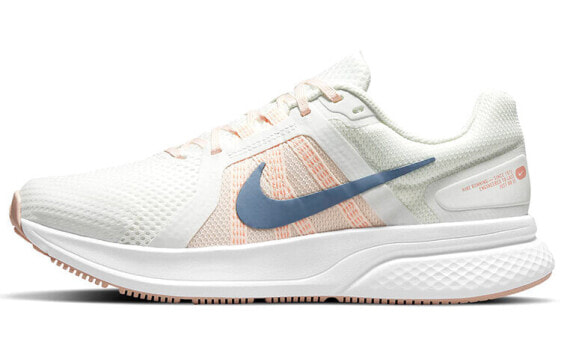 Nike Run Swift 2 舒适 拼色 轻便 低帮 跑步鞋 女款 白橙蓝 / Кроссовки Nike Run Swift 2 CU3528-100