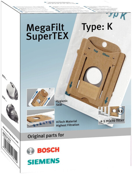 Bosch BBZ41FK - Bosch - Siemens - 235 mm - 50 mm - 165 mm - 100 g - 4 pc(s)