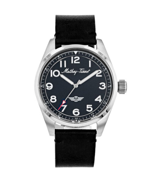 Часы Mathey-Tissot Men's Heritage Three Hand Black Watch