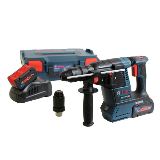 Bosch Akku-Bohrhammer GBH 18V-26 F mit 2x ProCORE 18V 7,0 Ah, Lader L-BOXX 136