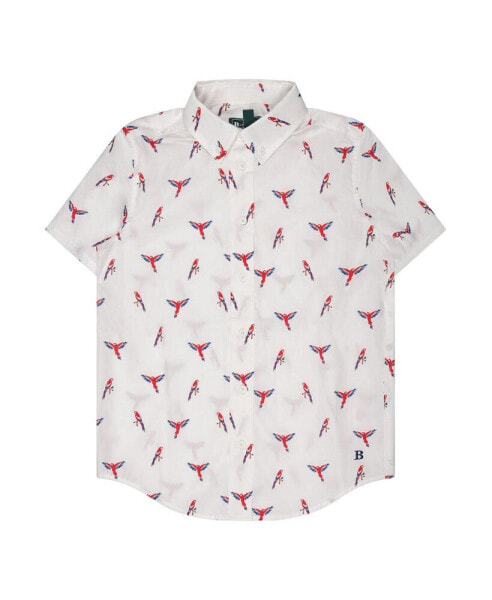 Поло Brooks Brothers Parrot Print