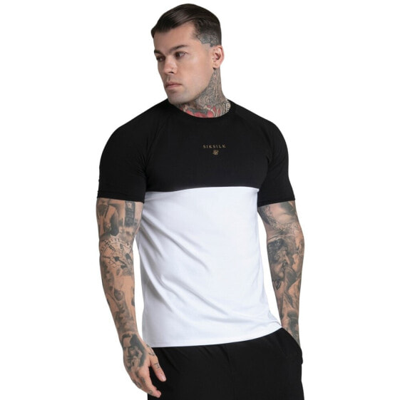 SIKSILK Cut and Sew short sleeve T-shirt