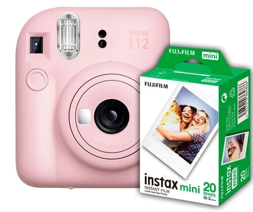 Fujifilm Instax Mini 12 Blossom Pink Bundle