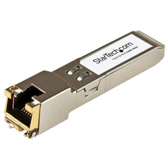 StarTech.com Palo Alto Networks CG Compatible SFP Module - 1000BASE-T - SFP to RJ45 Cat6/Cat5e - 1GE Gigabit Ethernet SFP - RJ-45 100m - Copper - 1250 Mbit/s - SFP - 100 m - Gigabit Ethernet - 1000BASE-TX