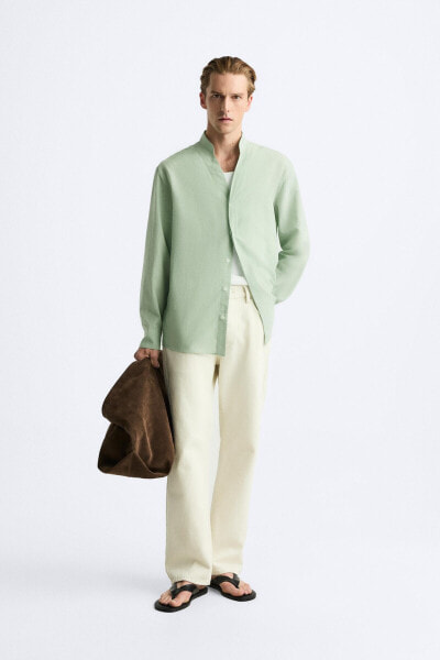 COTTON - LINEN SHIRT