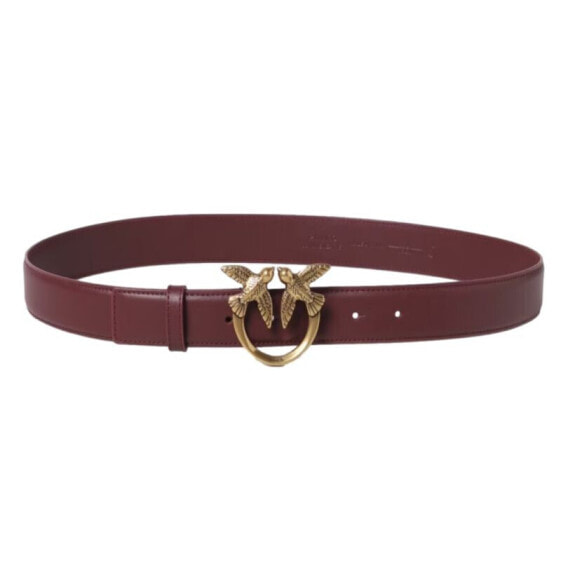 Pinko Love Birds H3 W 100125A0F1 burgundy belt