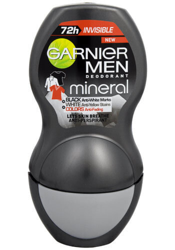 Mineral Invisible antiperspirant roll-on for men 50 ml