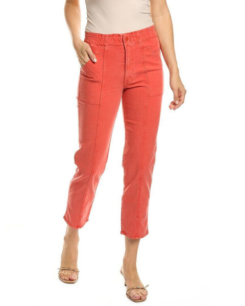 Mother The Springy Hot Coral Ankle Jean Women's Orange 23