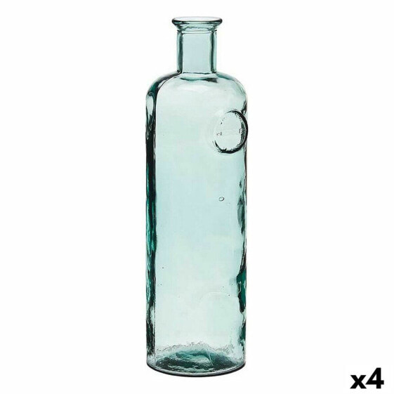 Декоративная бутылка Gift Decor Stamp 14 x 44 x 13 см Прозрачный (4 шт)