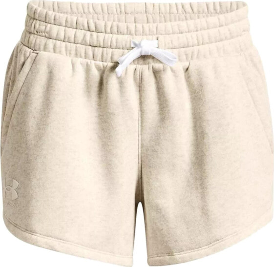 Under Armour Under Armour Rival Fleece Short 1369858-783 Beżowe XS