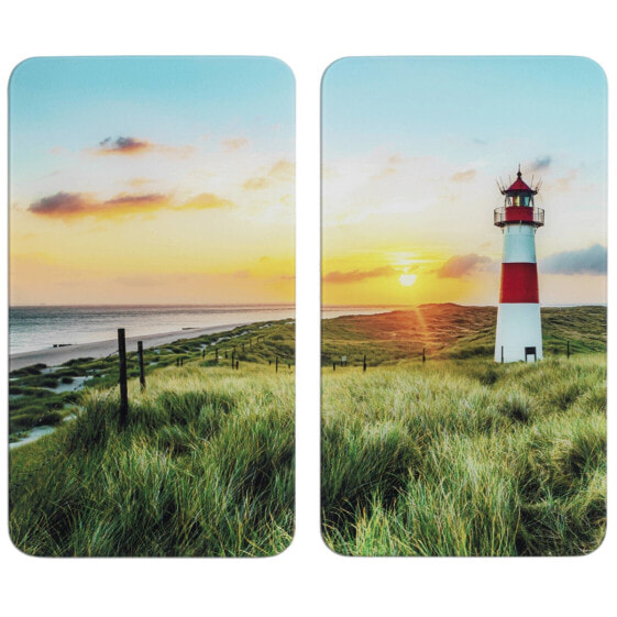 Herdabdeckplatten LIGHTHOUSE 2er Set