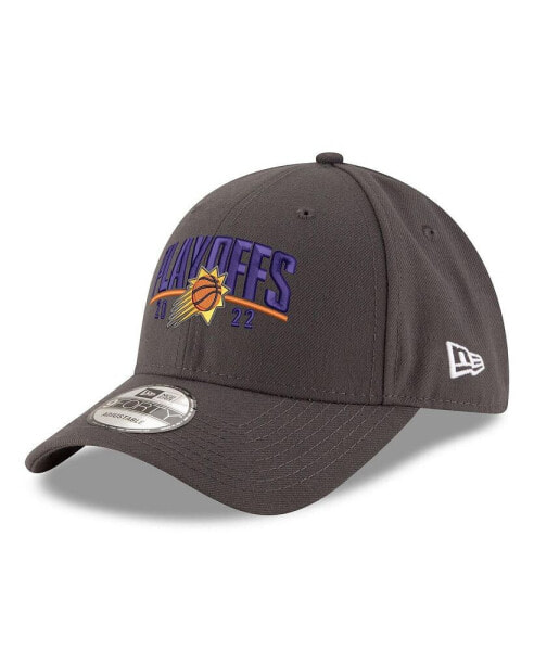 Men's Gray Phoenix Suns 2022 NBA Playoffs Arch 9FORTY Adjustable Hat