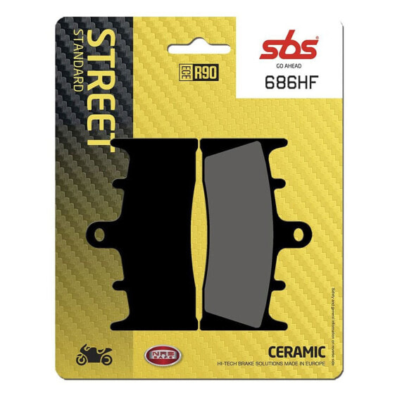 SBS Street 686HF Ceramic Brake Pads